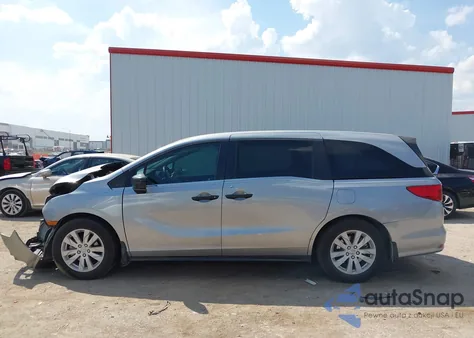 2019 Honda Odyssey Lx from USA, damaged, VIN 5FNRL6H24KB028220
